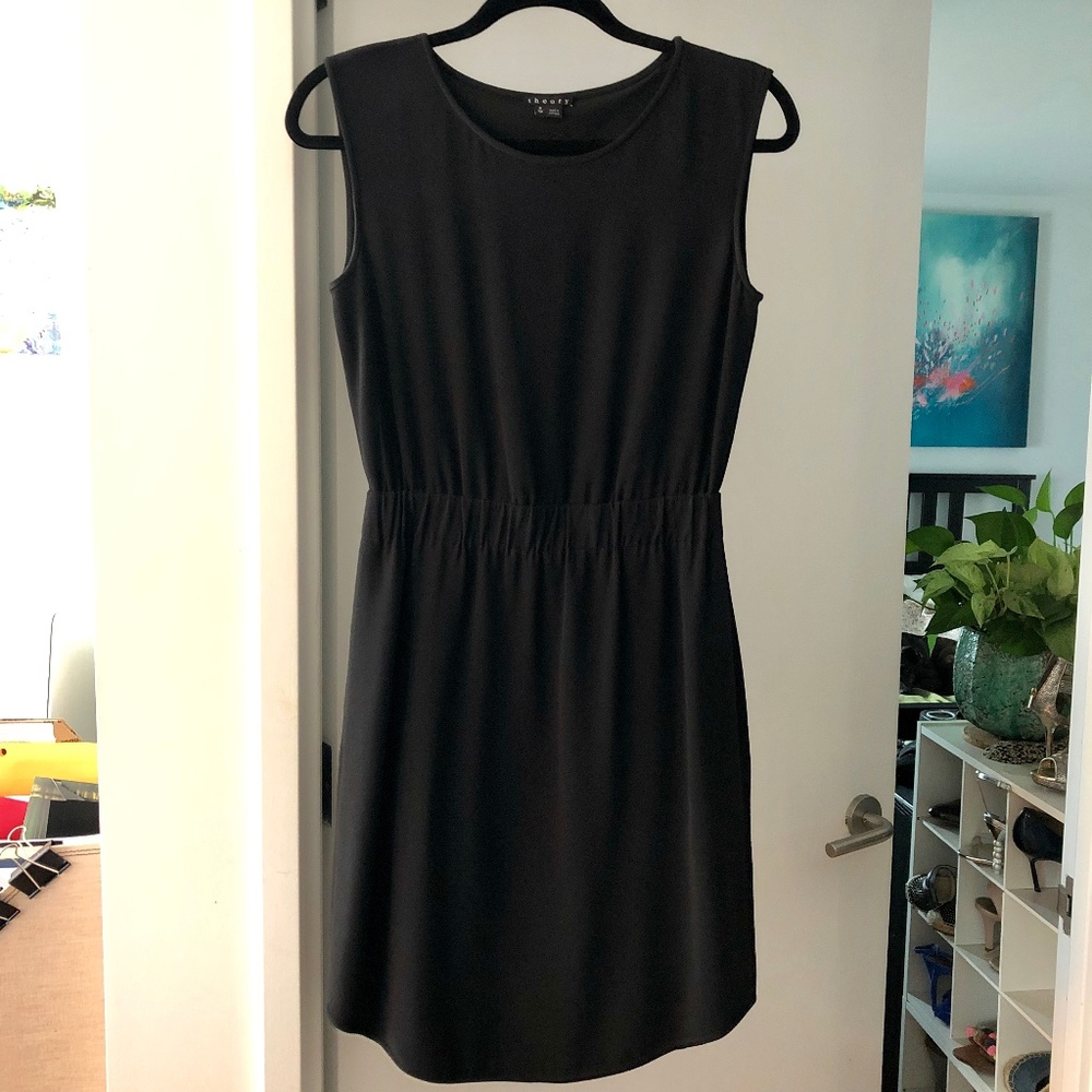 Theory Sheath Dress with Elastic Waist (XS/P)